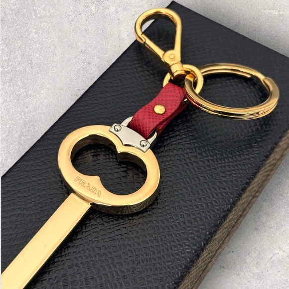 **Sold** Prada Lucky Key Bag Charm / Keychain - Picture 3 of 7